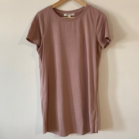 Forever 21 Faux Suede Shirt Dress - Picture 2 of 3